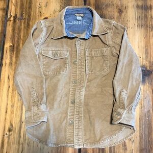 Baby Gap corduroy shirt size 5y